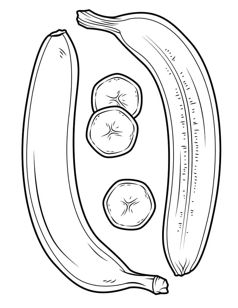 Desenho deBananas 2 para colorir