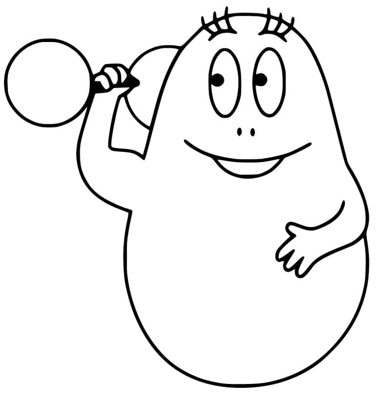 Desenho deBarbapapa 27 para colorir