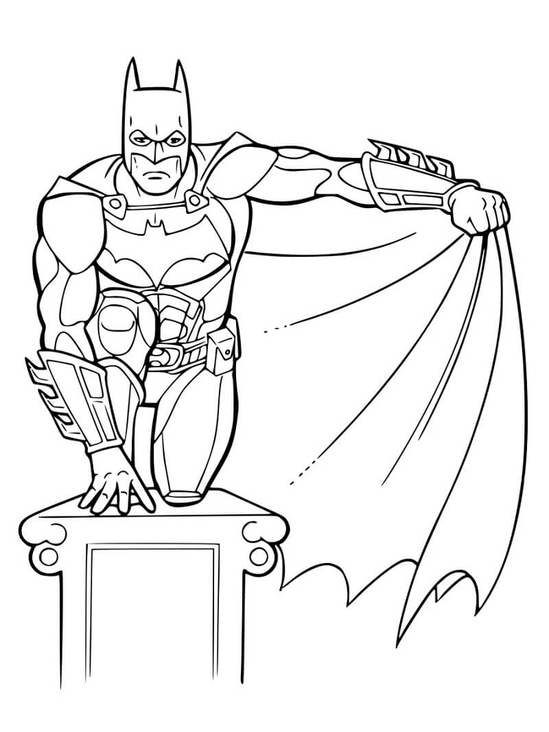 Desenho deBatman Legal 1 para colorir