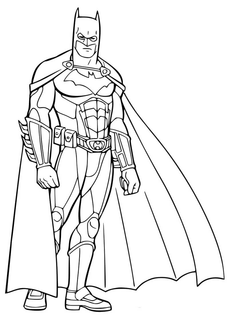 Desenho deBatman Legal 5 para colorir