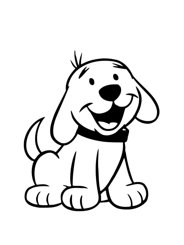 Desenho deBebê Clifford para colorir