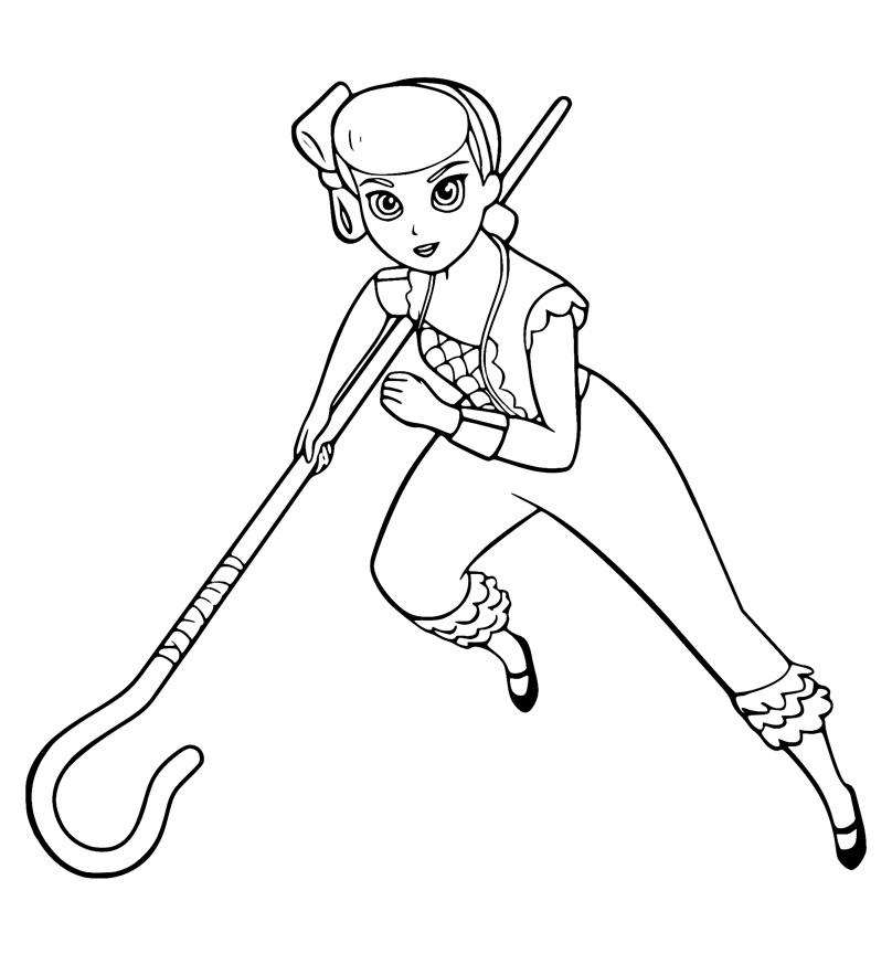 Desenho deBetty Bo Peep 5 para colorir