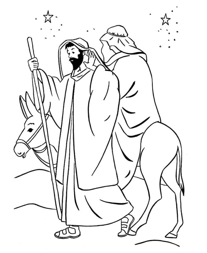 Desenho deBíblia Joseph 16 para colorir