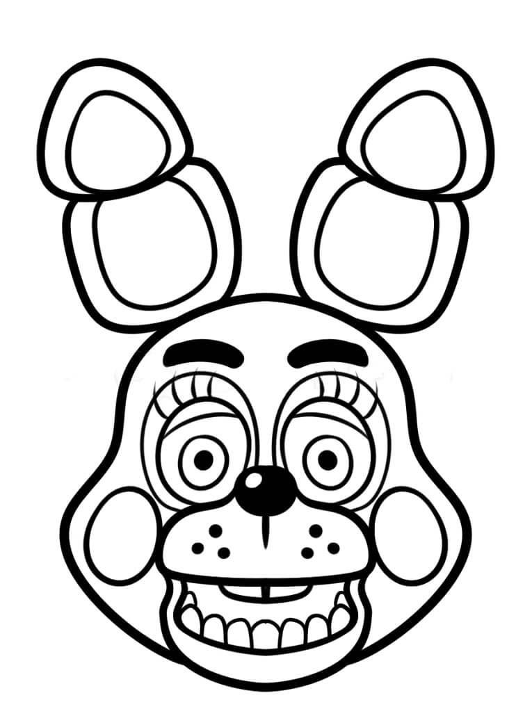 Desenho deBonnie Animatronic para colorir