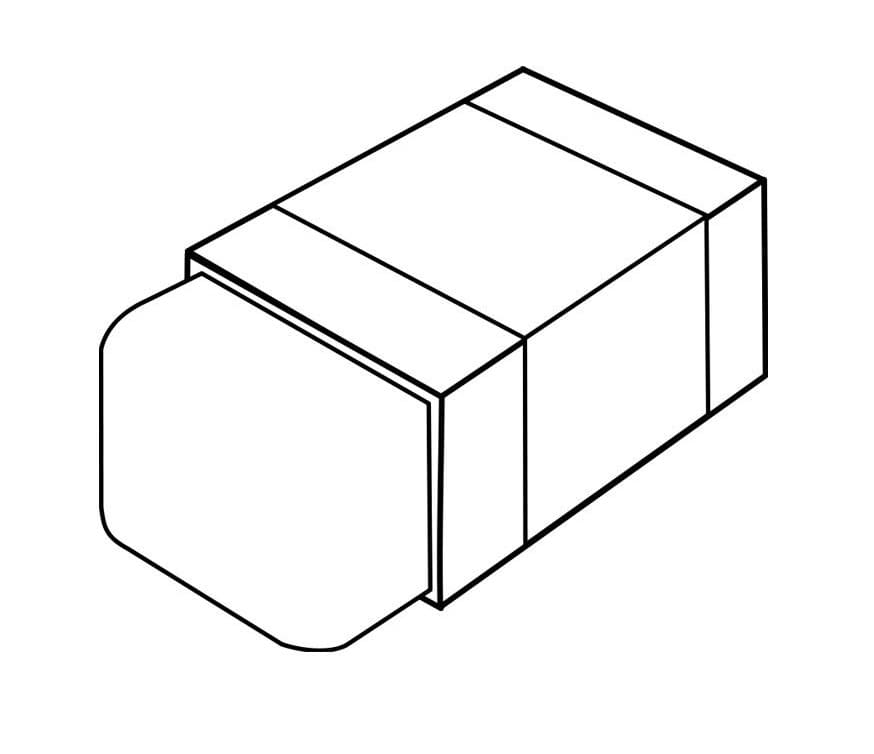 Desenho deBorracha Escolar 1 para colorir