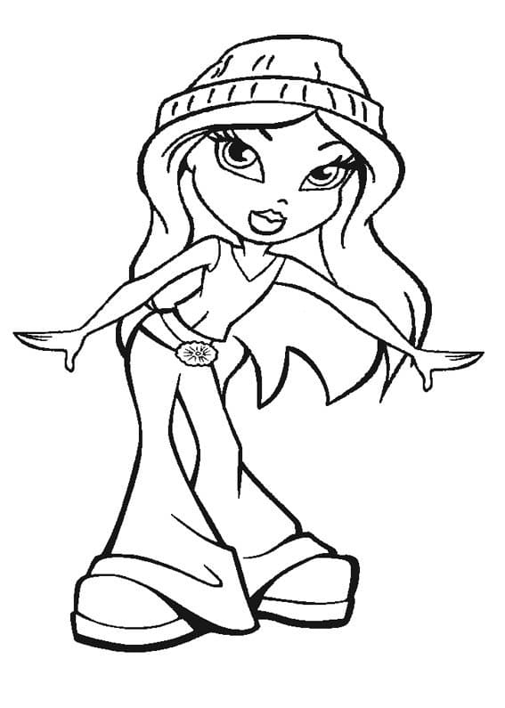 Desenho deBratz 15 para colorir