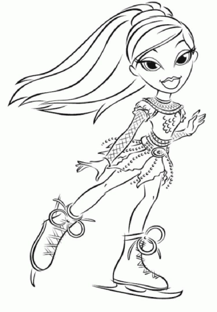 Desenho deBratz 16 para colorir