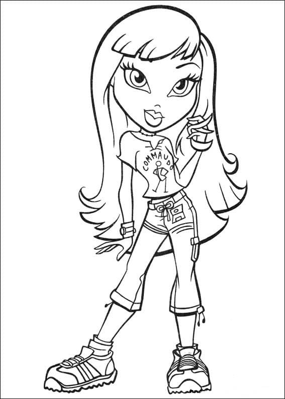 Desenho deBratz 19 para colorir