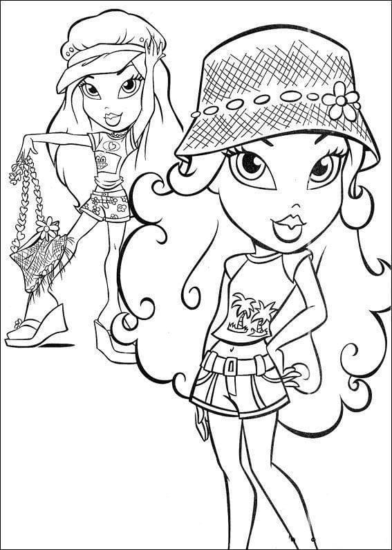 Desenho deBratz 27 para colorir