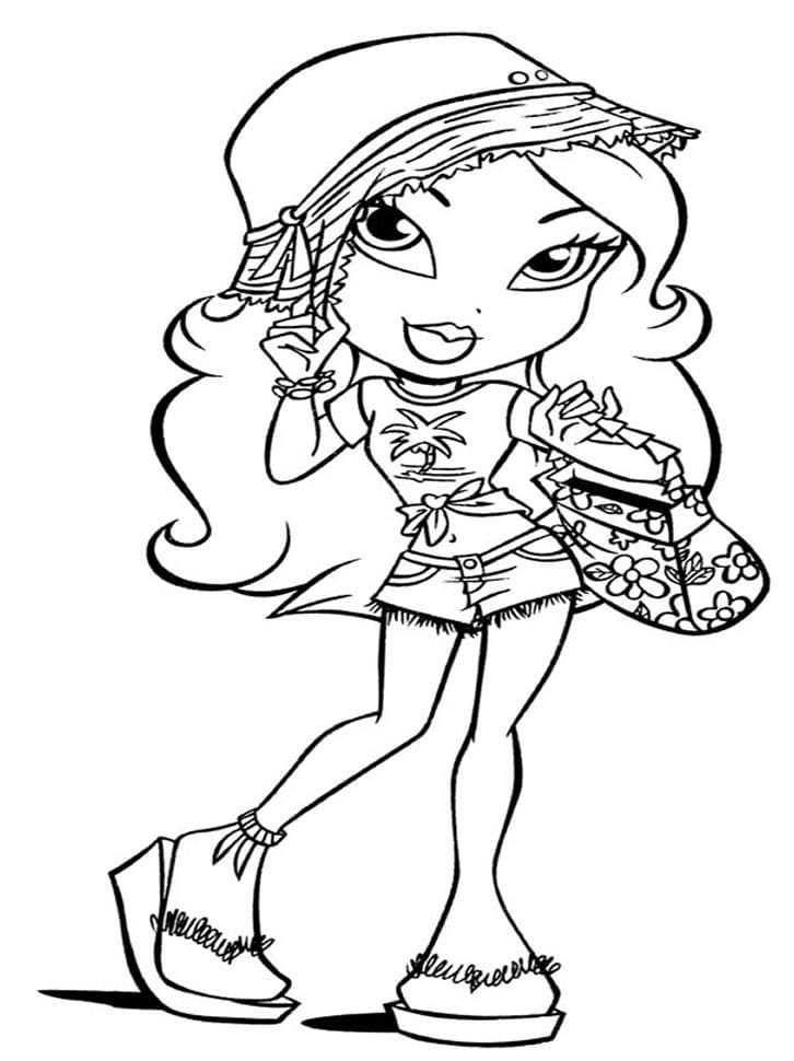 Desenho deBratz 3 para colorir