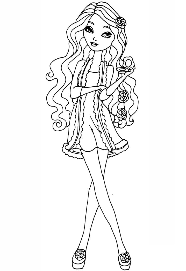 Desenho deBriar Beauty para colorir