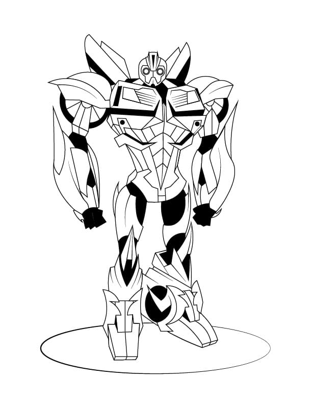 Desenho deBumblebee Autobot para colorir