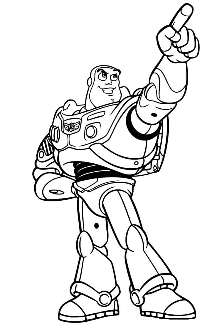 Desenho deBuzz Lightyear 11 para colorir