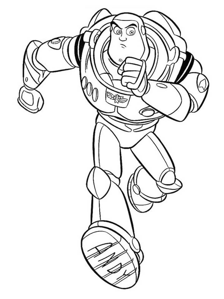 Desenho deBuzz Lightyear 3 para colorir