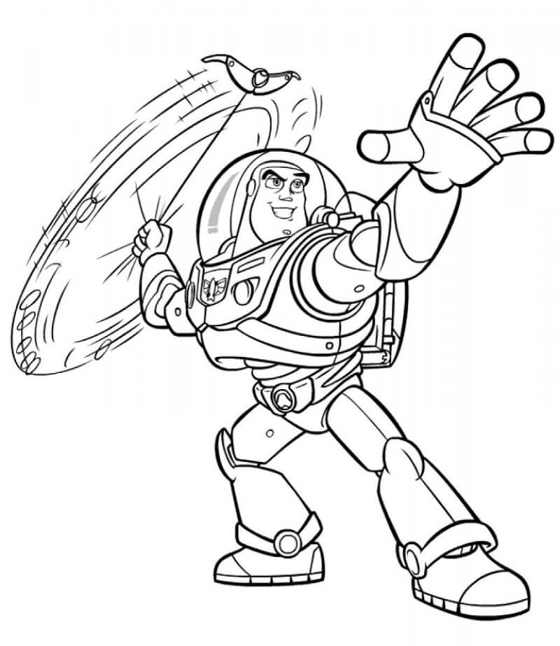 Desenho deBuzz Lightyear 5 para colorir