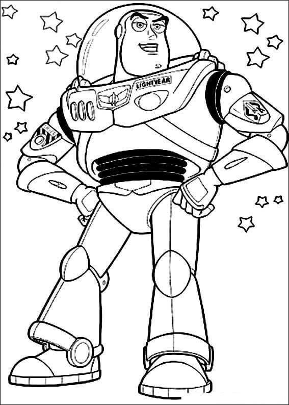 Desenho deBuzz Lightyear 6 para colorir