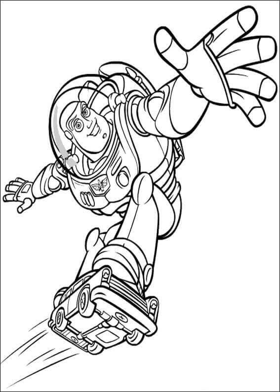 Desenho deBuzz Lightyear 7 para colorir