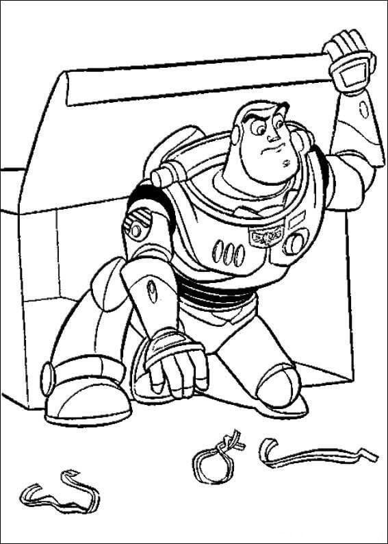 Desenho deBuzz Lightyear 8 para colorir