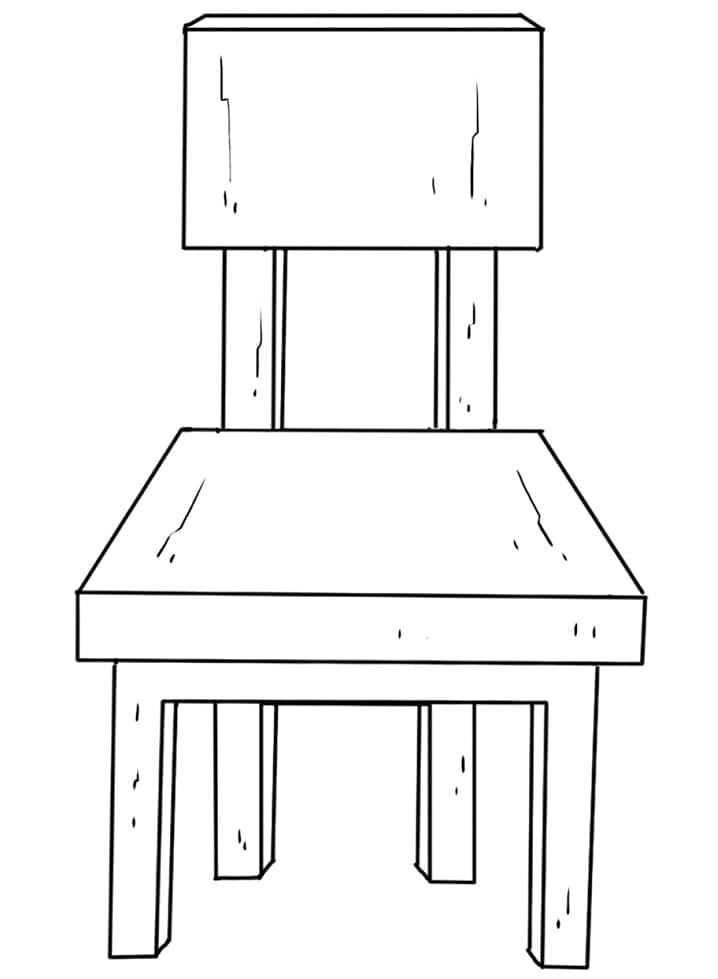 Desenho deCadeira 11 para colorir