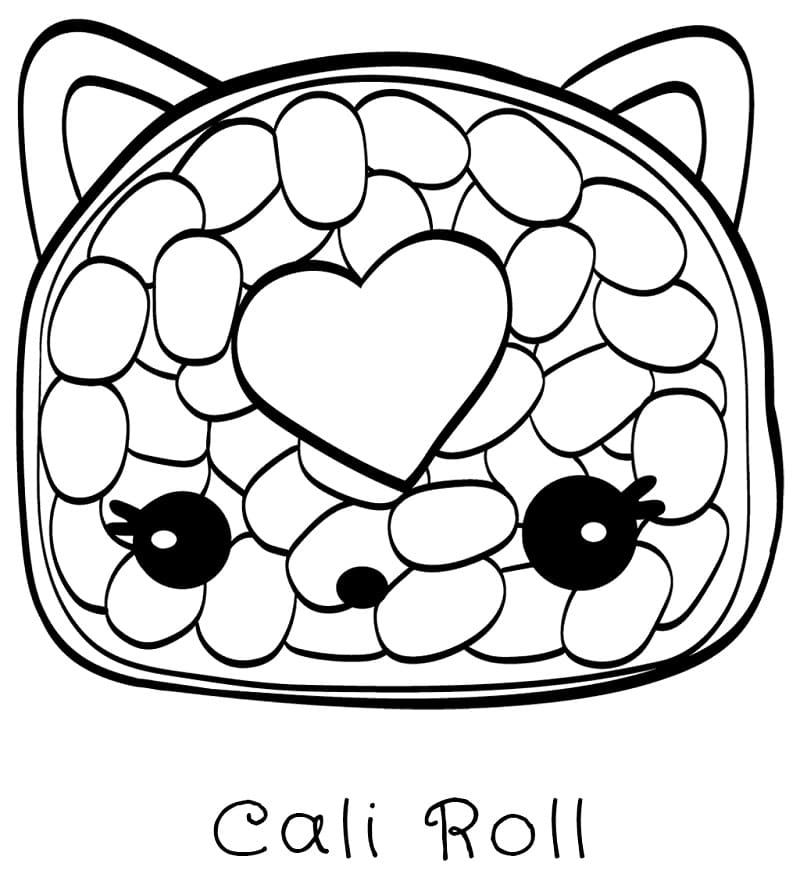 Desenho deCali Roll Num Noms para colorir