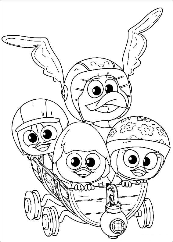 Desenho de Calimero Personagens para colorir