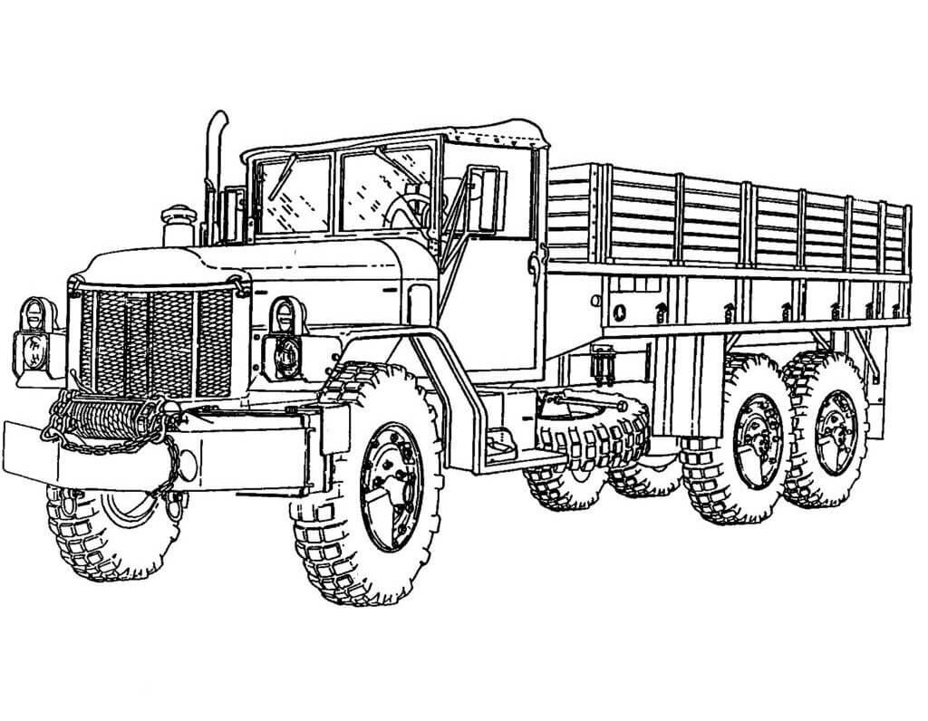 Desenho deCaminhão 9 para colorir