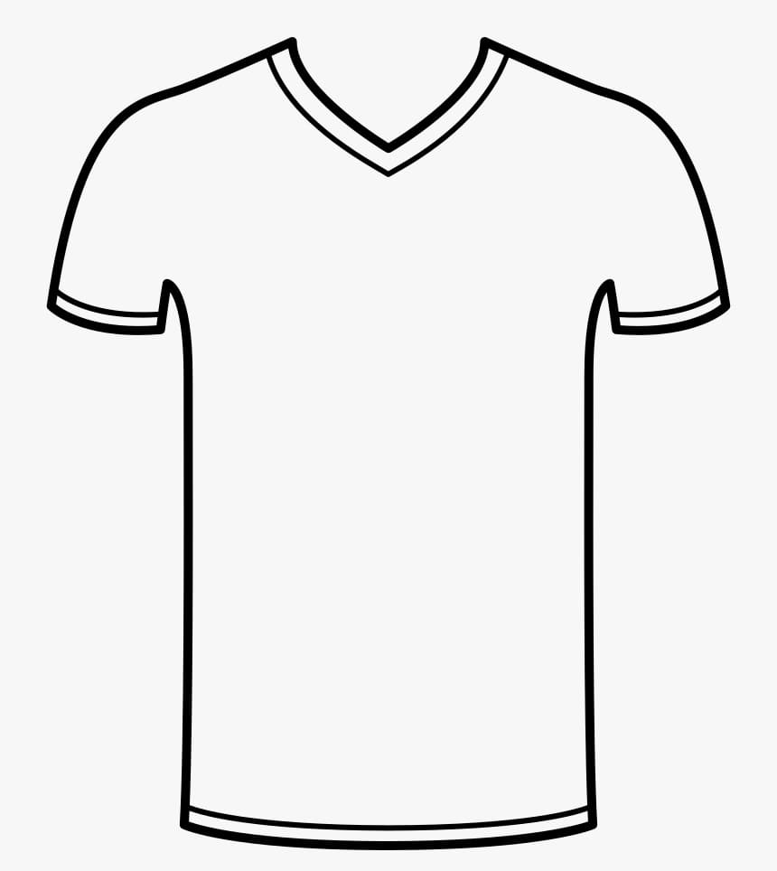 Desenho deCamiseta 10 para colorir