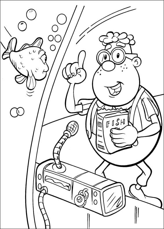 Desenho deCarl Wheezer para colorir