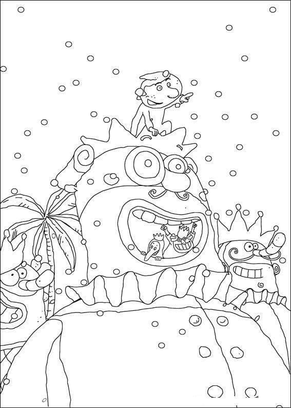 Desenho deCarnaval 8 para colorir