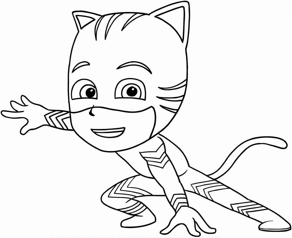 Desenho de Catboy 1 para colorir