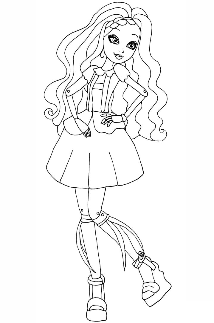 Desenho deCedar Wood Ever After High para colorir