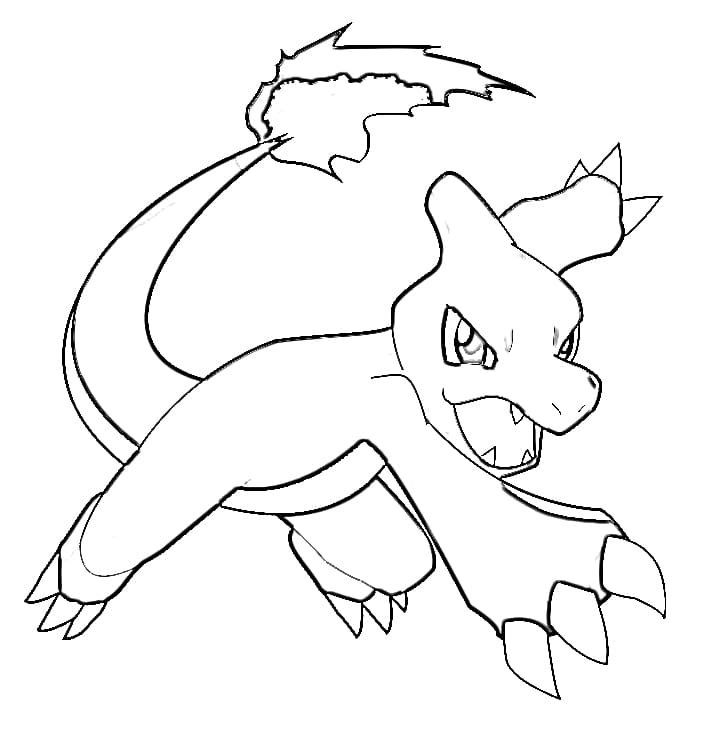 Desenho deCharmeleon 7 para colorir