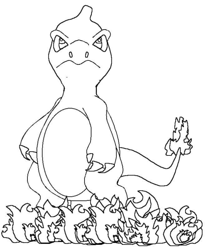 Desenho deCharmeleon 9 para colorir