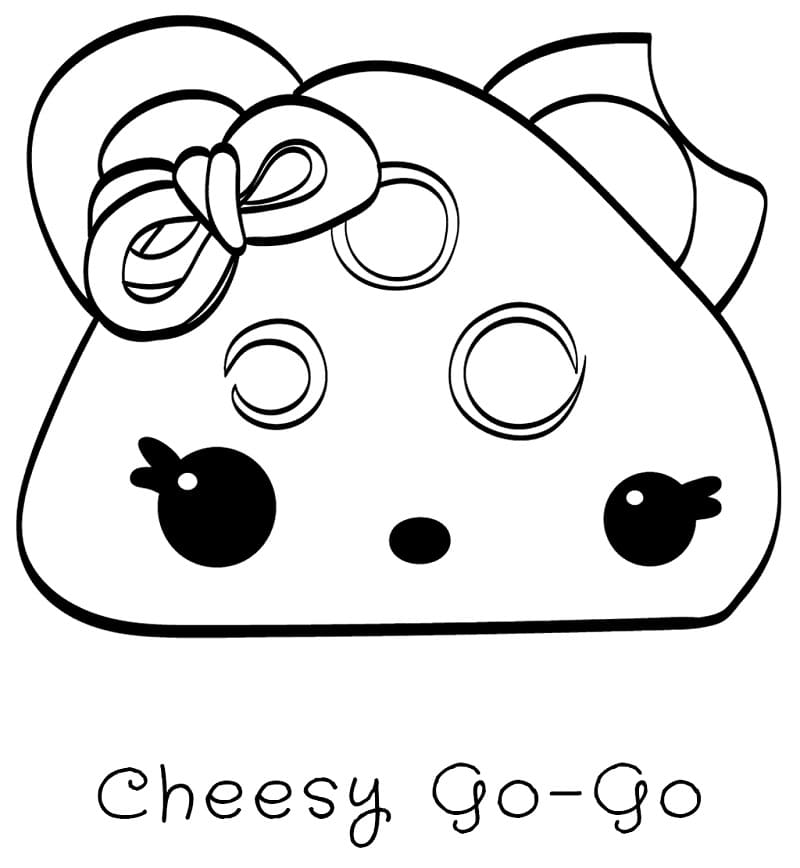 Desenho deCheesy Go Go Num Noms para colorir