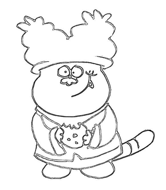 Desenho deChowder 4 para colorir