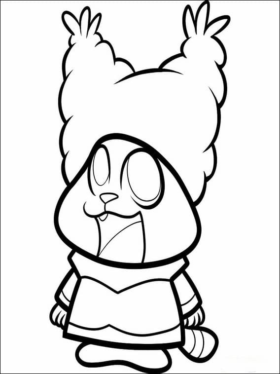 Desenho deChowder Engraçado para colorir