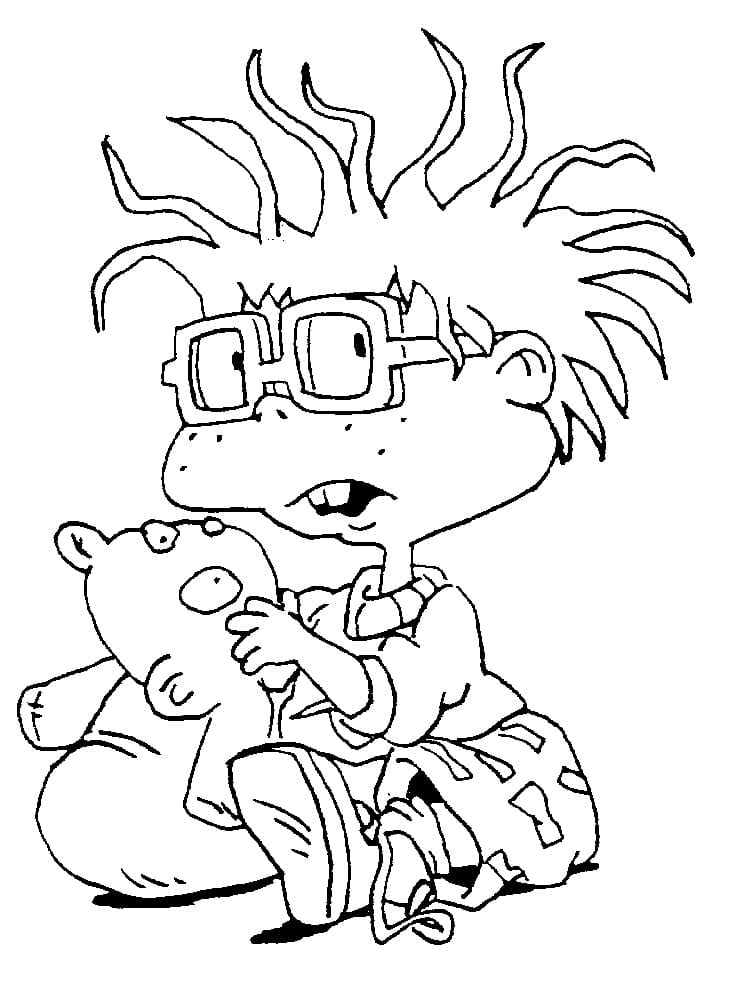 Desenho deChuckie Finster 1 para colorir