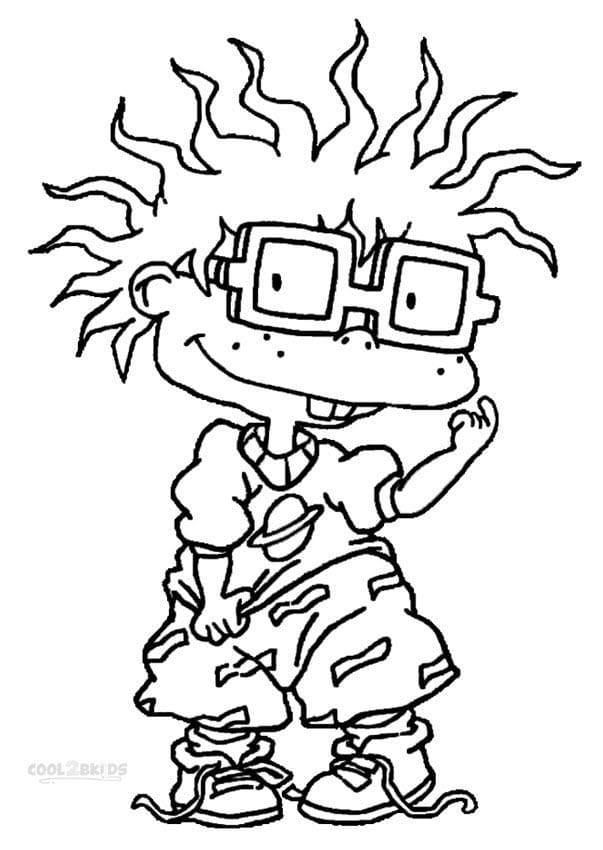 Desenho deChuckie Finster para colorir