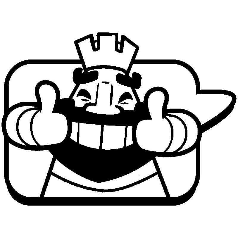 Desenho deClash Royale 13 para colorir