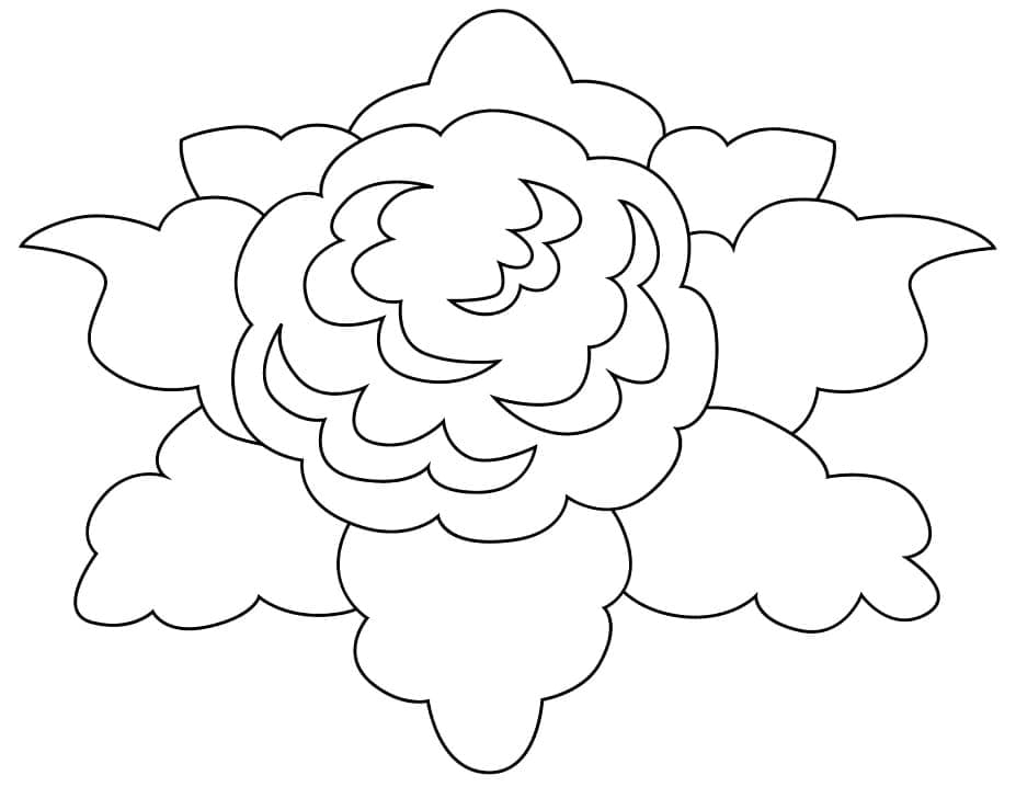 Desenho deCouve-flor 8 para colorir