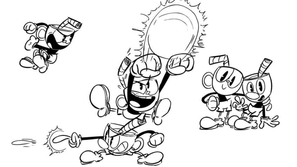 Desenho deCuphead 5 para colorir