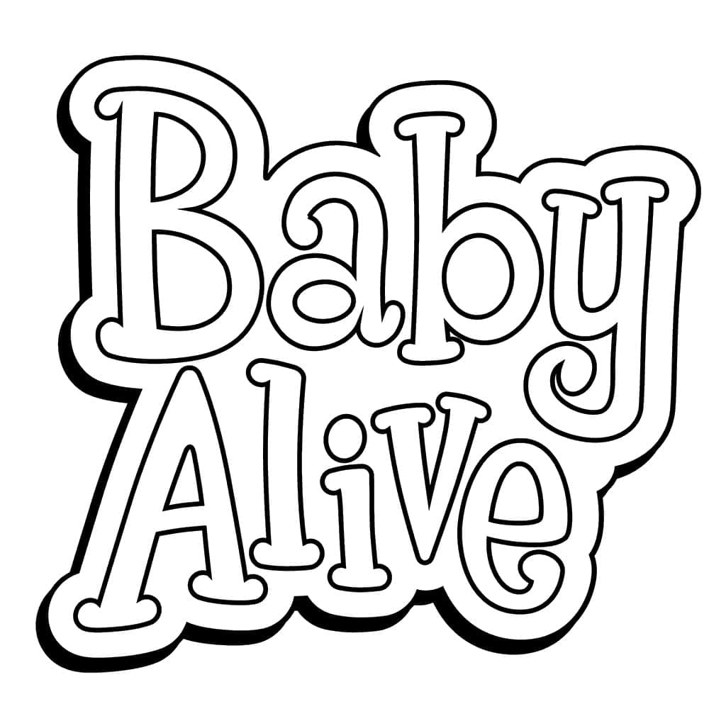 Desenho deBaby Alive 1 para colorir