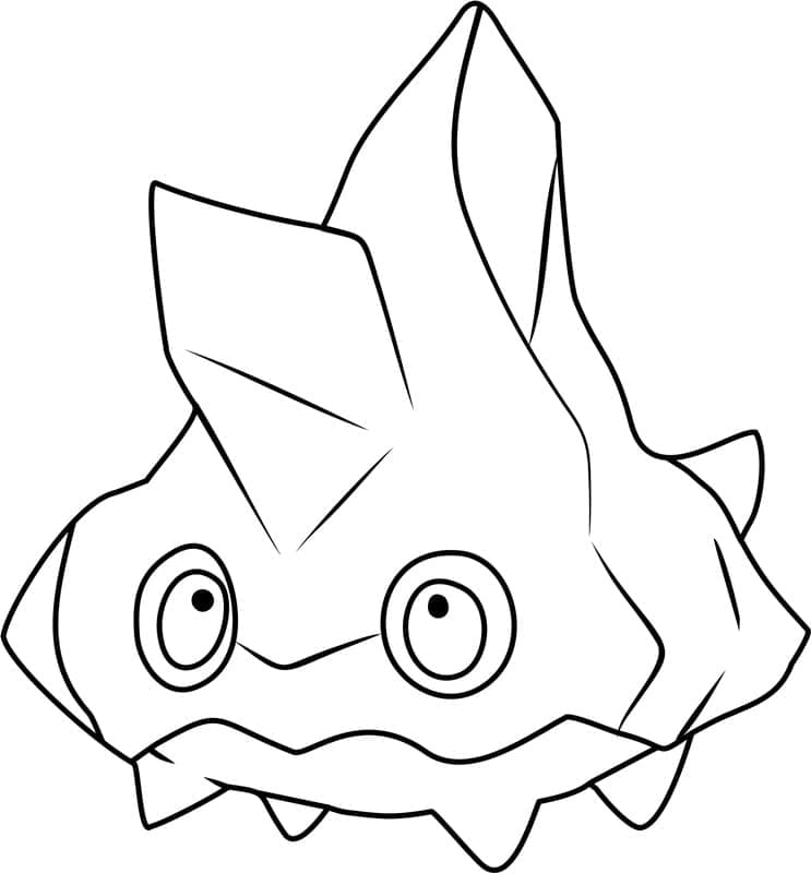 Desenho deBergmite Pokemon para colorir