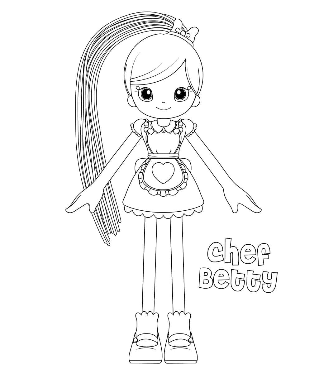 Desenho deBetty Spaghetty 20 para colorir