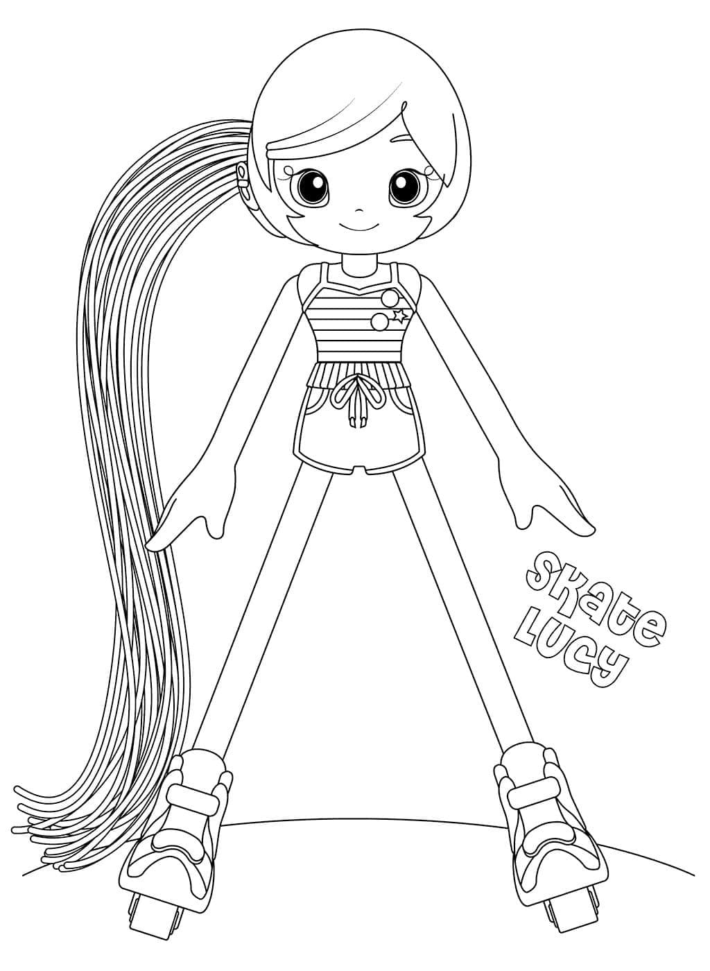 Desenho deBetty Spaghetty 5 para colorir