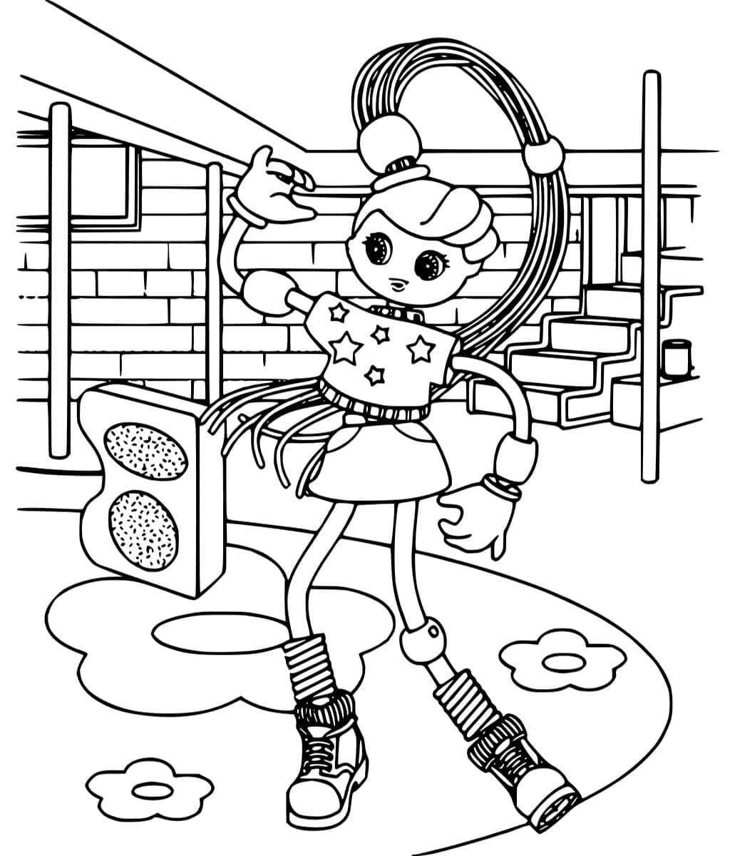 Desenho deBetty Spaghetty 9 para colorir