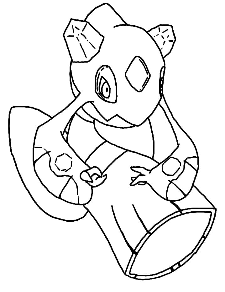 Desenho deFroslass Pokemon para colorir