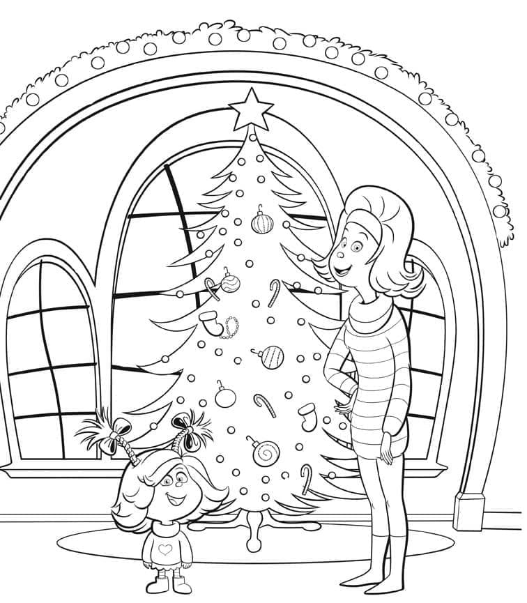 Desenho de Grinch 1 para colorir