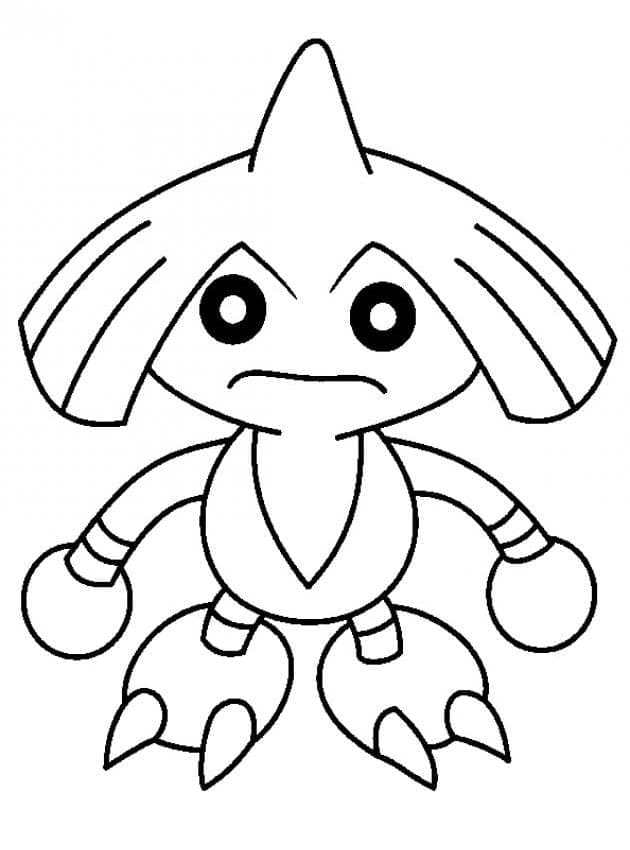 Desenho deHitmontop Pokemon para colorir