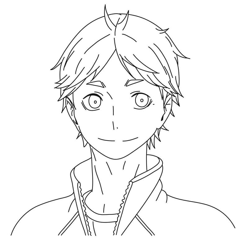 Desenho deKoshi Sugawara para colorir